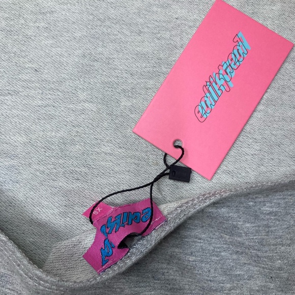 Edikted Grey Backless Top - Picture 2 of 4